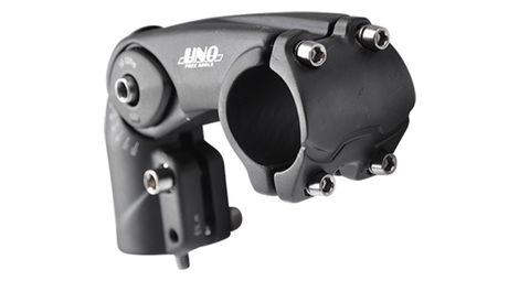 Potence reglable ahead set 1 1 8 l90 uno alu 6061 noir ht 62mm 0 60 cintre 31 8