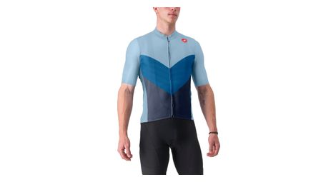 Maglia manica corta castelli endurance pro 2 blu