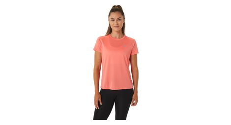 Maillot manches courtes asics core run corail femme