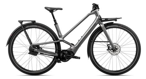 Vélo de Ville Électrique Orbea Diem 10 Enviolo Automatiq Courroie 630Wh 85 Nm 700 mm Gris Anthracite 2025