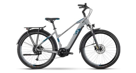 Vélo de ville electrique raymon tourray e 5.0 lady tektro m350 9v 500wh 700 mm gris bleu 2024