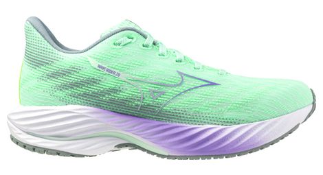 Zapatillas de running para mujer mizuno wave rider 28 verde/morado