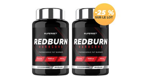 Cure bruleur de graisses - 50 jours - superset nutrition -  brûleurs de graisse