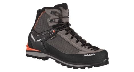 Salewa crow gore-tex hiking shoes brown / black