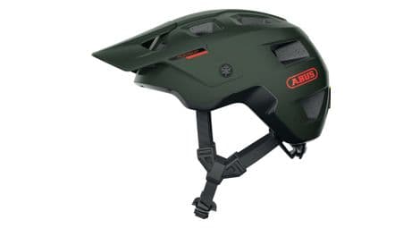 Casque abus modrop pine vert avec visiere