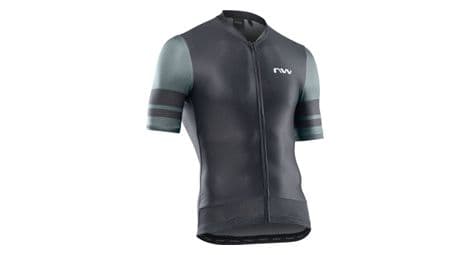 Maillot manches courtes northwave storm air noir