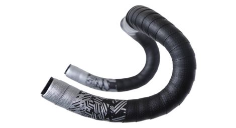Cinta de manillar neatt premium 3 mm plata negro