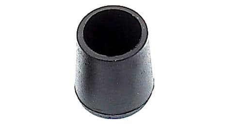 Embout de support de montage tubus pour porte bagages diametre rail 10 mm noir