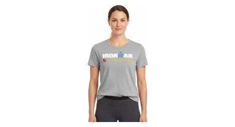 Camiseta de manga corta Ironman Copenhague gris de mujer