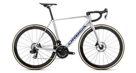 orbea orca m21eltd pwr road bike sram force axs 12s 700 mm spark silver 2026