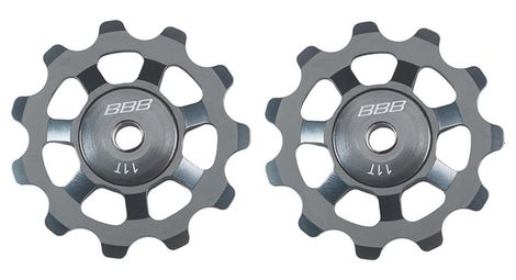Coppia di cuscinetti bbb aluboys in acciaio per cuscinetti 9-10-11 velocità grigie