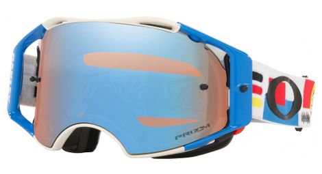 Oakley x troy lee designs airbrake mtb drop in prizm mx sapphire iridium goggle / ref: oo7107-15