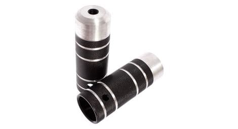 Bmx pegs cop enfant noir alu 10mm khebikes