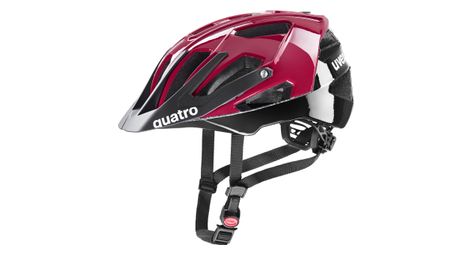 Casco uvex quatro mtb rojo/negro