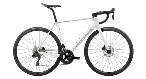Vélo de Route Orbea Orca M30i Shimano 105 Di2 12V 700 mm Blanc Iris / Lilas 2027