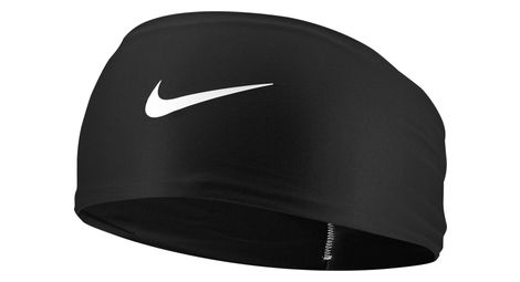 Cinta de pelo nike dri-fit fury classic wide negro