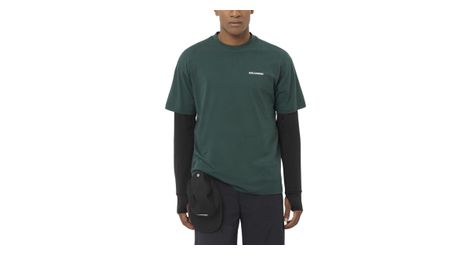 Camiseta de manga corta Salomon Freestyle Verde Unisex