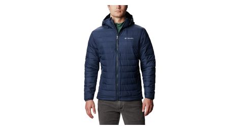 Doudoune columbia powder lite hooded bleu homme
