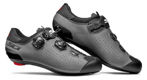 Sidi genius 10 mega road shoes grey/black
