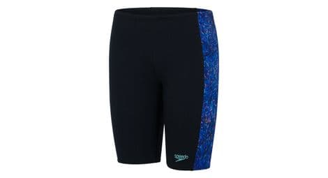 Speedo boys digitaal paneel zwempak zwart/blauw