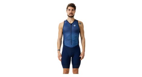 Combinaison triathlon sans manches ale dive bleu