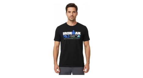 Ironman 70.3 Zell Am See Kurzarm T-Shirt Schwarz Herren