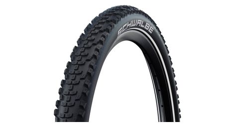Pneu Schwalbe Smart Sam 27.5'' Tubetype Rigide Double Defense Race Guard Addix E-Bike E-50 Noir Réfléchissant