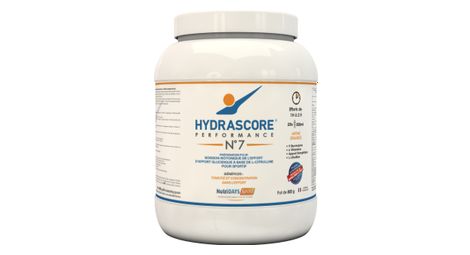 Bebida isotónica del esfuerzo hydrascore n ° 7 naranja 800g