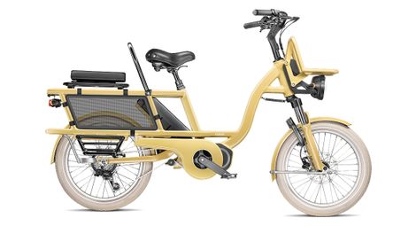 Vélo Cargo GAYA, L'Incroyable Le Court, Moka, pack adulte