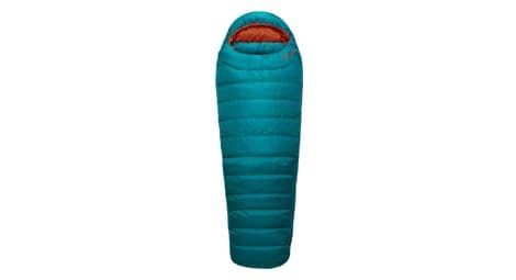 Rab ascent 500 regular damenschlafsack blau