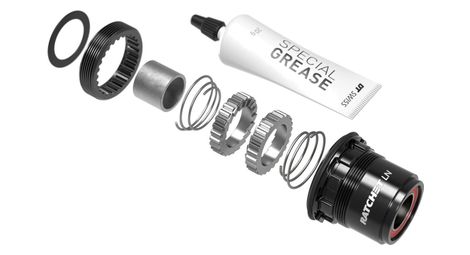 dt swiss ratchet ln sram xd freehub body kit