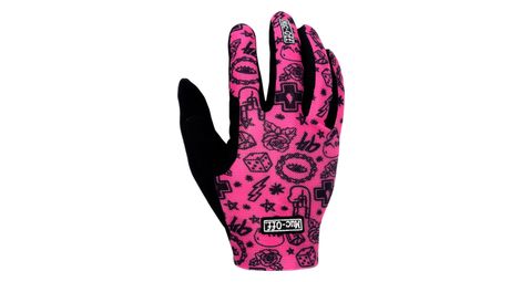 Gants longs vtt muc-off lightweight rose