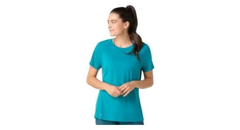 T shirt manches courtes femme smartwool active ultralite bleu