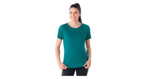 Camiseta interior de manga corta para mujer smartwool active ultralite azul