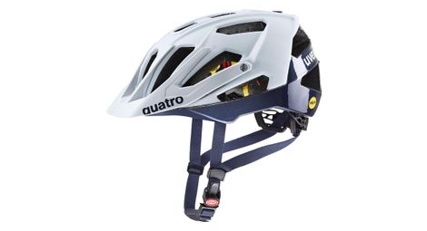 Casque vtt uvex quatro cc mips noir/gris