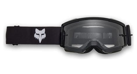 Masque junior fox main ecran clear noir