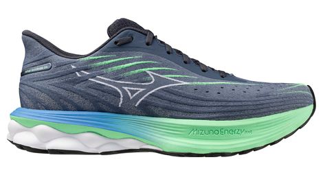 Zapatillas de Running Mizuno Wave Skyrise 6 Azul/Verde Hombre
