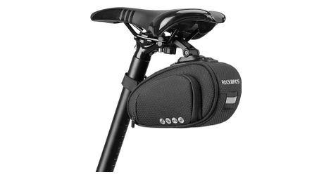 Sacoche de vélo rockbros sous la selle - noir