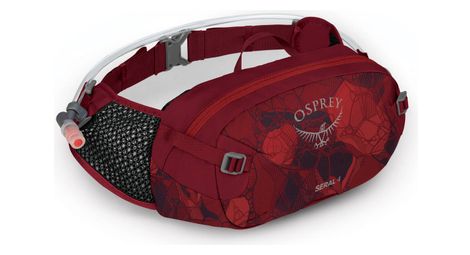 Cinturón de hidratación Osprey Seral 4L Rojo + Bolsa de agua 1.5L