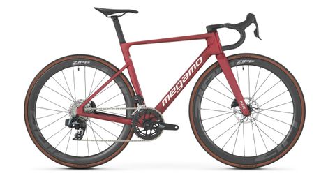 Megamo pulse 07 bicicletta da strada sram rival axs 12v 700 mm rosso 2026
