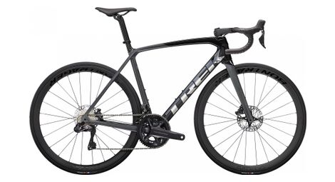 Velo de route trek emonda slr 7 disc shimano ultegra di2 12v 700 mm gris prismatic noir