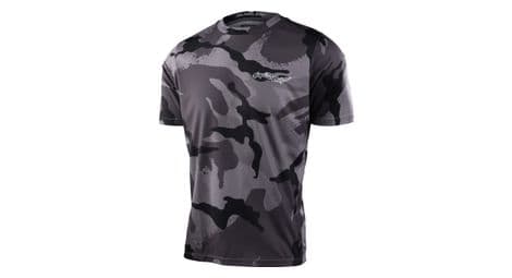 Maillot de manga corta troy lee designs flowline camo