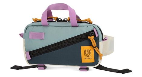 Topo designs mini quick pack 1.7l blue fanny pack