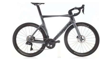Produit reconditionné · Bianchi Oltre RC Di2 12V · Gris / Vélo de route | Très bon état
