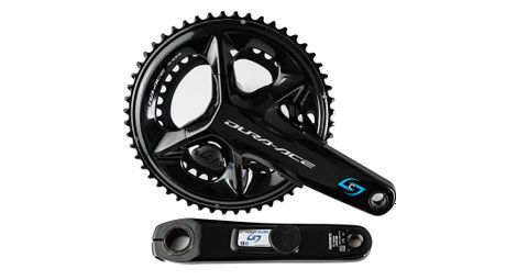 Pedalier capteur de puissance stages cycling stages power lr shimano dura ace r9200 50 34t noir