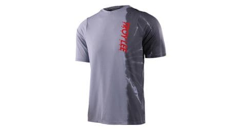 Maillot de manga corta troy lee designs skyline air gris