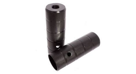 BMX PEGS ADULTE NOIR ACIER 14MM KHEBIKES