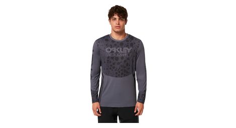 Oakley maven rc frog long sleeve jersey black