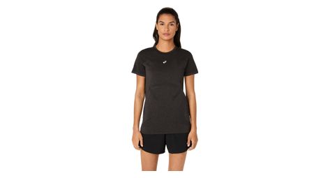 Camiseta de running Asics Road Seamless negra para mujer