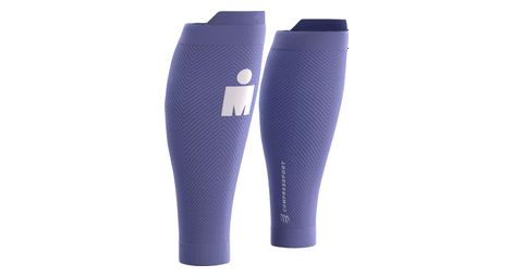 Manchons Compressport R2 Oxygen Ironman 2026 Bleu/Blanc